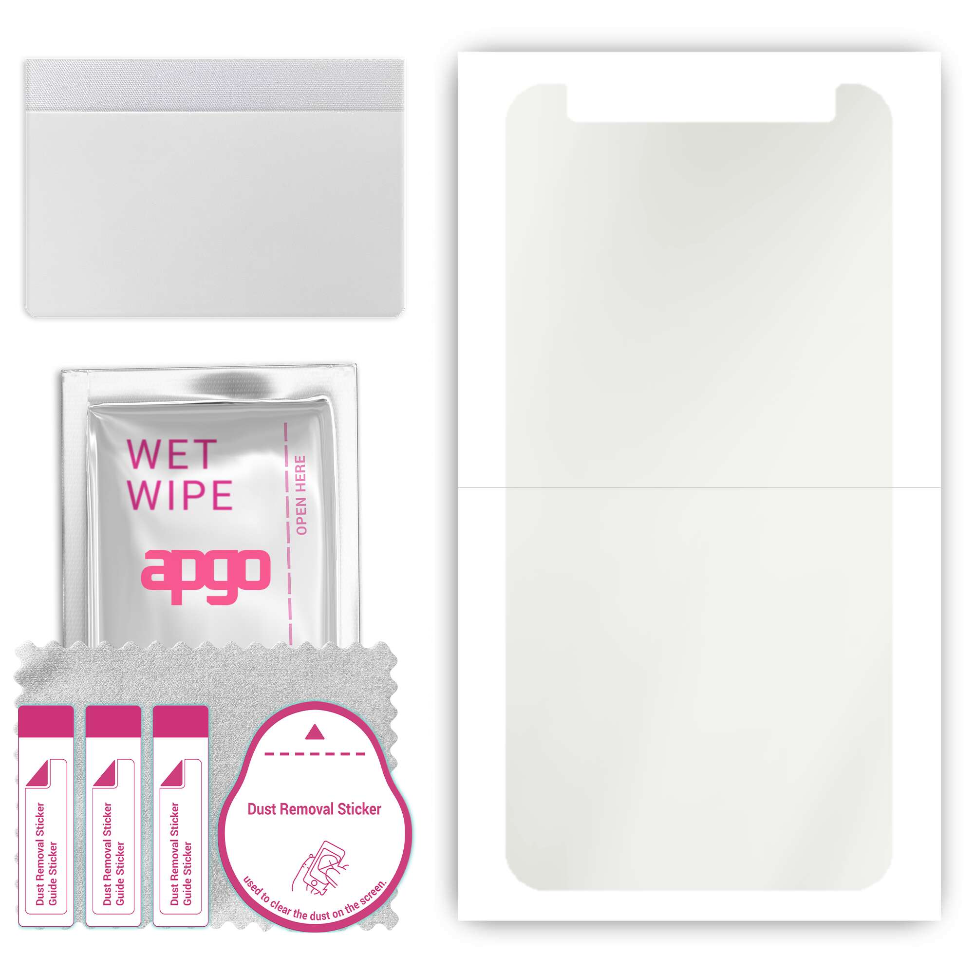 apgo Hydrogel Matte Displayschutzfolie für Blackview BV6300 Pro, Hydrogel-Folie, flexibel, weiches TPU mit Positionierungsschicht, einfache Installation