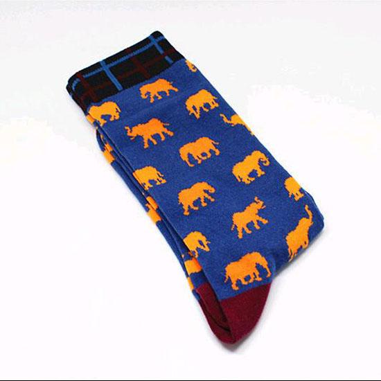 Neue Herrensocke Marke Kaktus Panda Affe Muster Hip Hop Coole Socken für Männer Winter Dicke Lange Skate Lustige Socken Bunt hellrosa