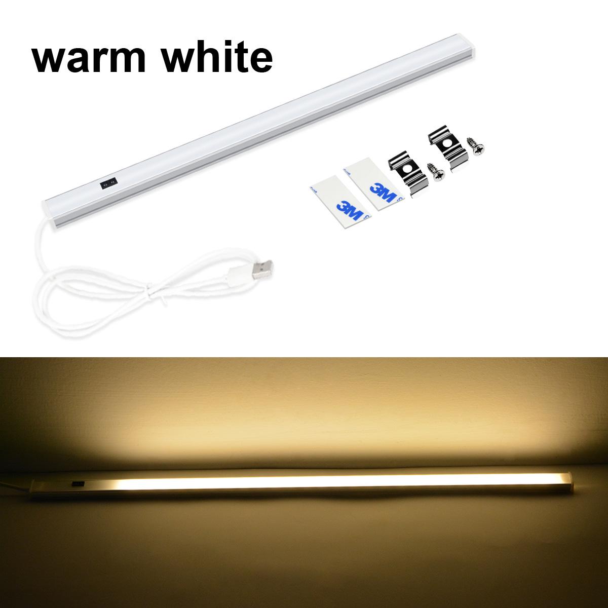 5V Schrank Schrank LED Smart Licht Hand Sweep Sensor Nacht Lampe Hohe Helligkeit LED Streifen Rohr Für Schlafzimmer Küche schrank 40CM