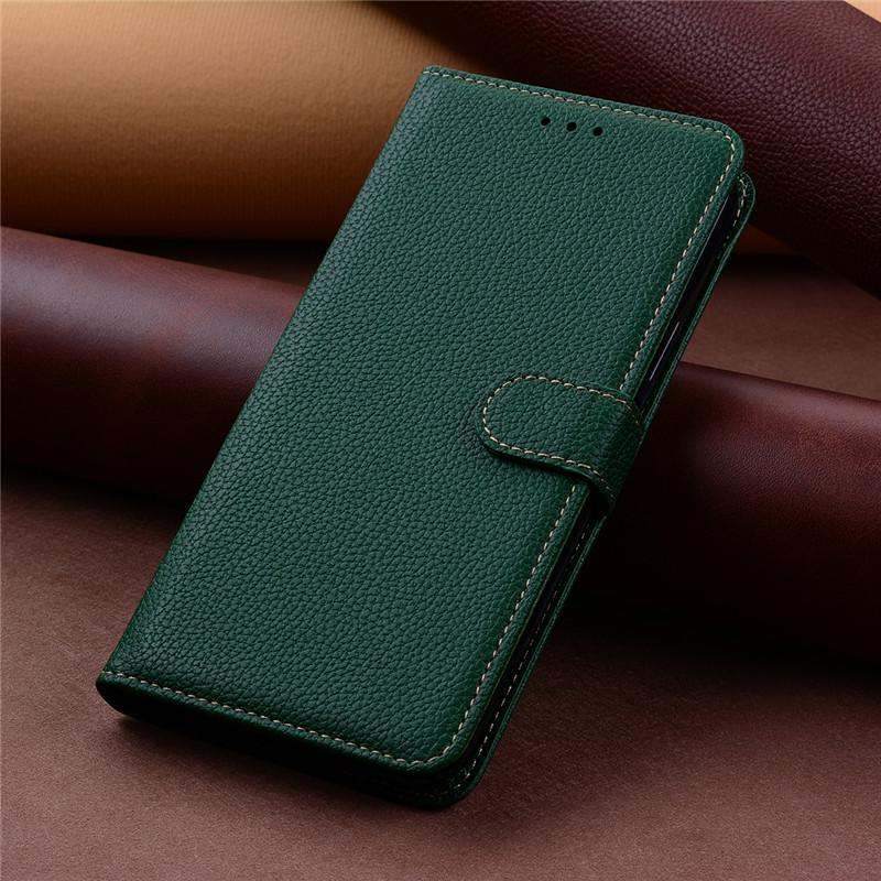 Flip Leder Brieftasche Fall Abdeckung Auf Für Honor 7A 7C 5A 6A 8A 8S 9A 9S 9X 10X 10 9 Lite 20 Huawei Y5 Y6 Y7 Prime Mate 20 P40 P30 P9 Lite Mini Telefon Fall Huawei Y6 2019 dunkelgrüne