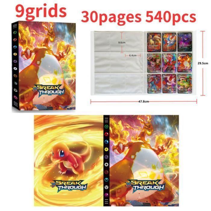 Album Kartenhalter Pokemon - Pokémon - PIK156 U - 9 Fächer - 540 Karten - Mehrfarbig reinfarbig