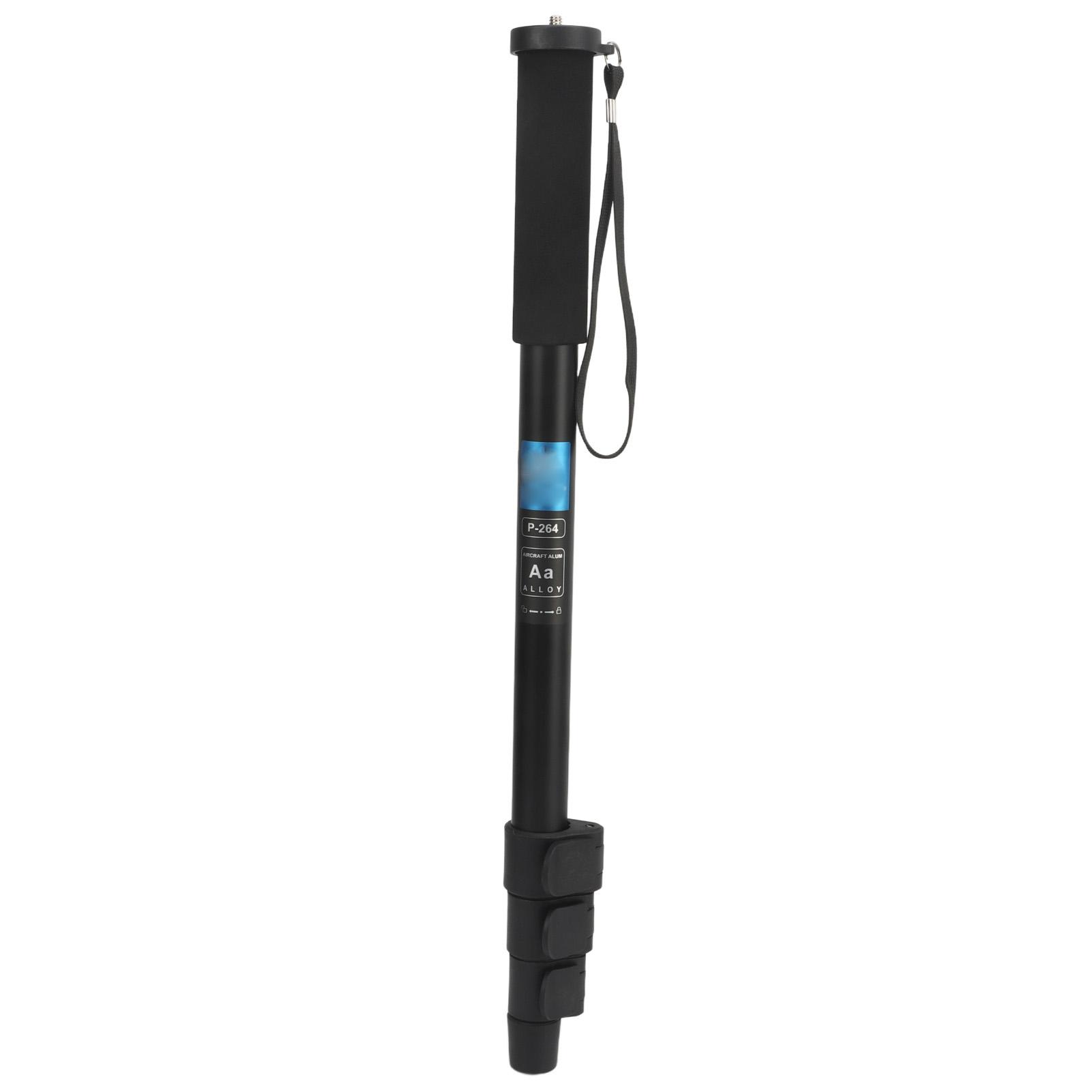 P 264 Kamera Einbeinstativ Aluminium Legierung Teleskop Selfie Stick 4 Abschnitte Digital Kamera Handheld