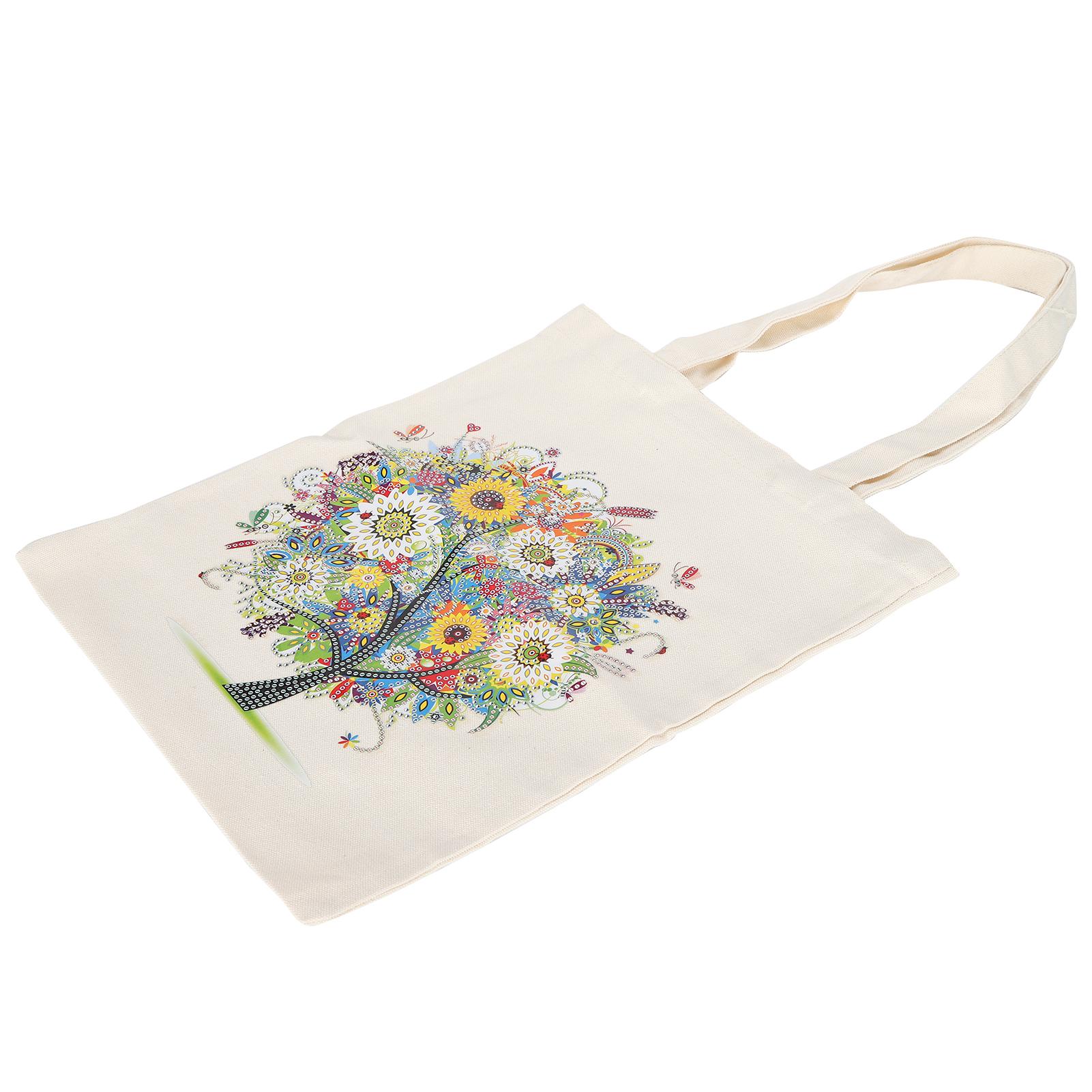 DIY Diamantmalerei Tasche Exquisite Strasssteine Malerei Einkaufstasche Werkzeugset GeschenkBB002