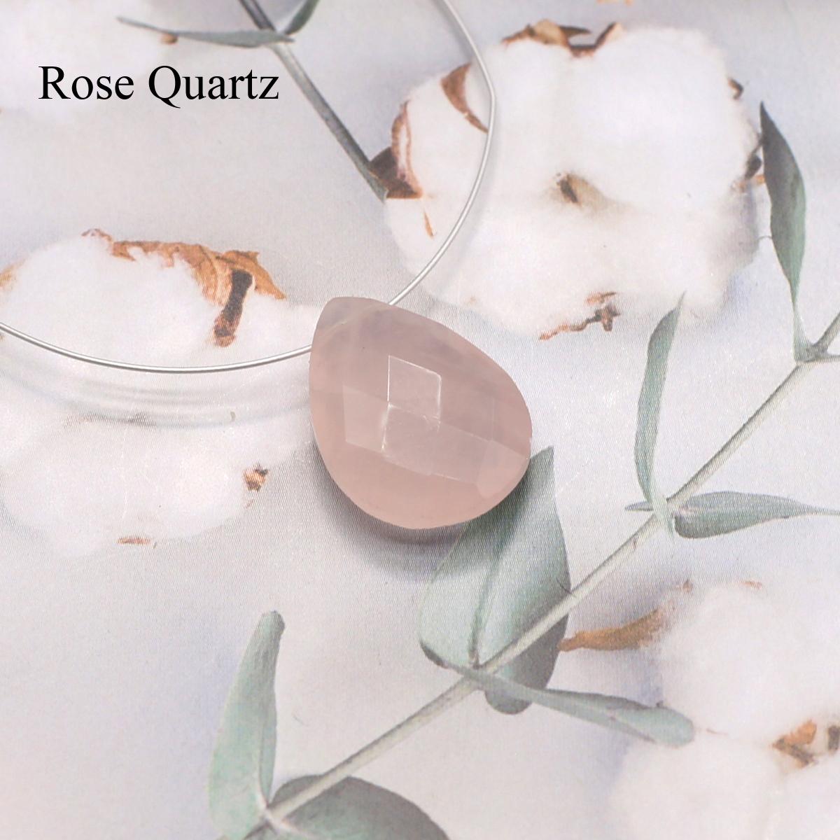 1 Stück, facettierter Tropfen-Anhänger aus Naturstein, böhmische Aura-Heilkristall-Energie-Edelsteinanhänger für selbstgemachte Weihnachtsgeschenke, Schmuckzubehör für Frauen und Männer 1Pc/18×13mm