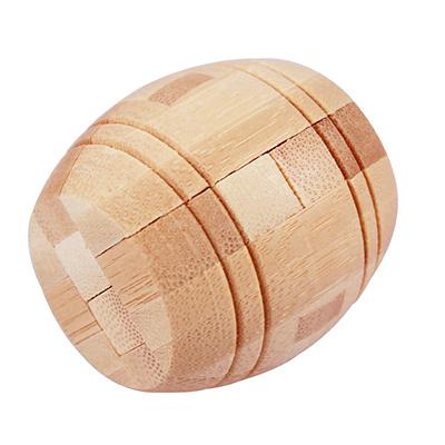 Holz-Puzzle-Spiele Gehirnjogging Spielzeug 3D-Puzzle für Jugendliche und Erwachsene Logik-Puzzle Holz Zauberwürfel Gehirnjogging Montagespielzeug beige