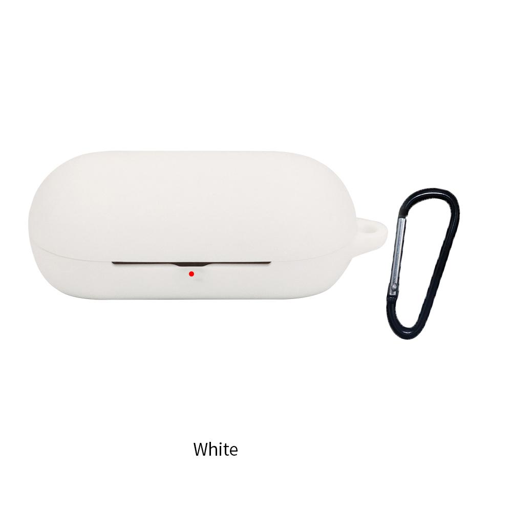 Für Sony WF-C700N Hülle Einfarbige Silikon-Bluetooth-Kopfhörerabdeckung für Sony WFC700N weiche, stoßfeste Hearphone-Zubehörbox for Sony WF-C700N weiß