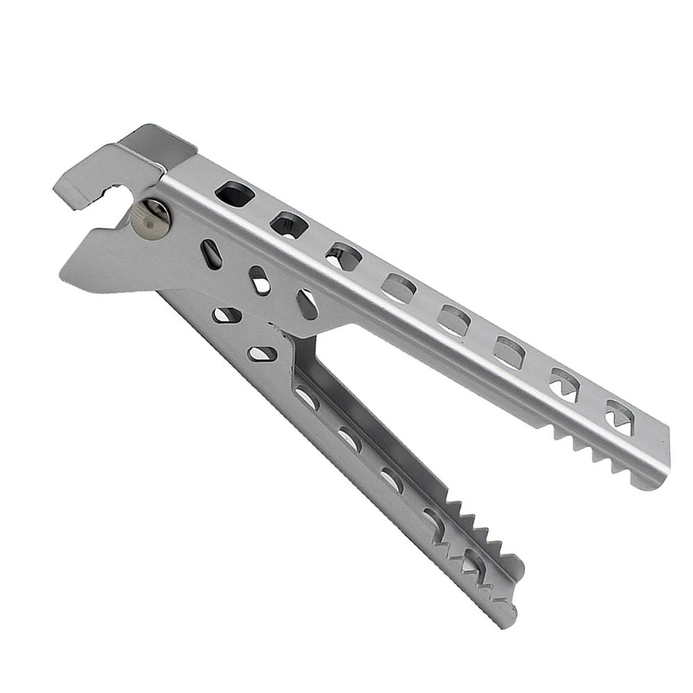 Küche Home Anti-Hot Alloy Topf Clip Schüssel Greifer Topf Lebensmittel Klemme Küche Schüssel Teller Pfanne Anti-Verbrühung Clip Küche zubehör silber