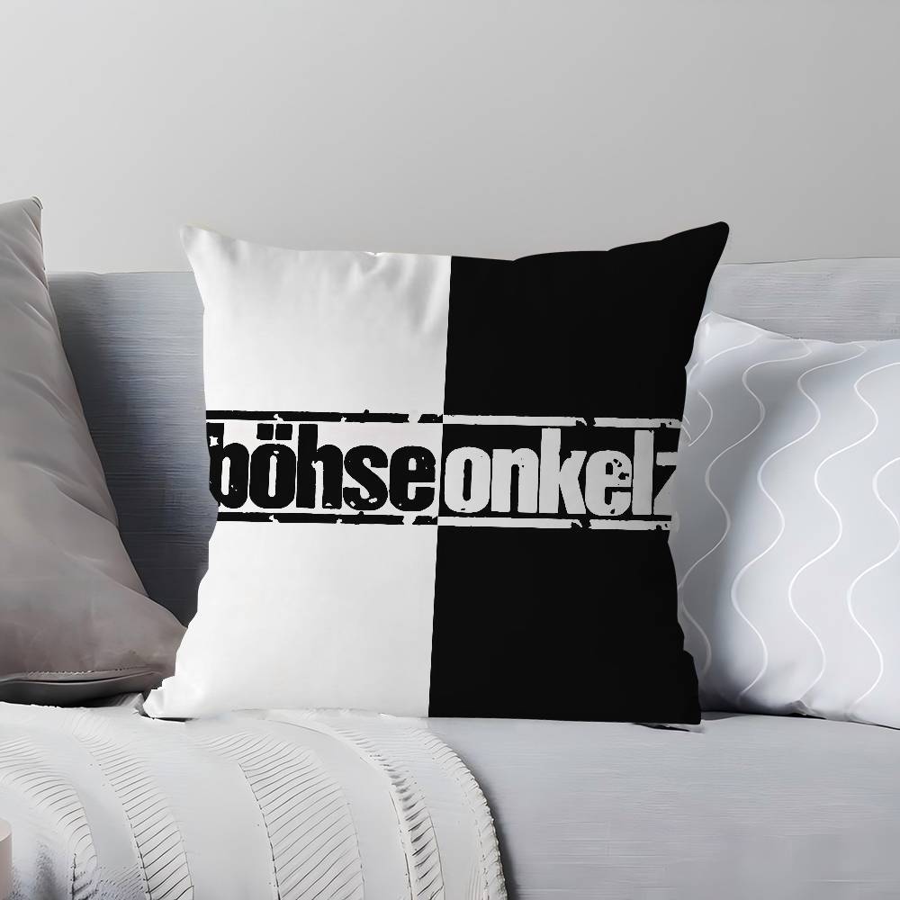 Deutschland B-Bohse O-Onkelz Kissen Kissenbezug Kissenbezug Wohnzimmer Sofa Heimdeko Kundenspezifisch 12x12Inch