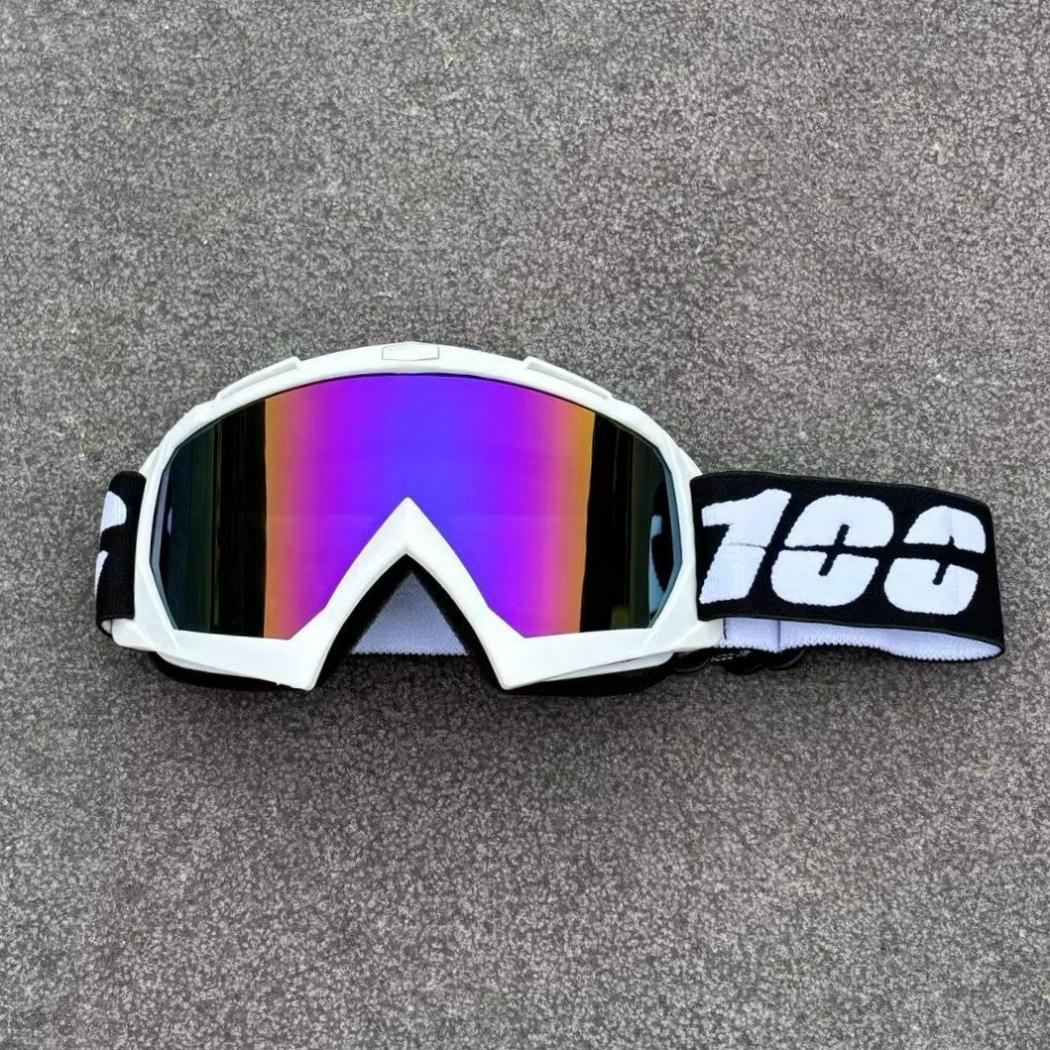 100 Offroad-Brille Motocross-Brille Motorrad-Sonnenbrille Mann MTB ATV Maske Winddichter Schutz Skifahren Radfahren Rennbrille