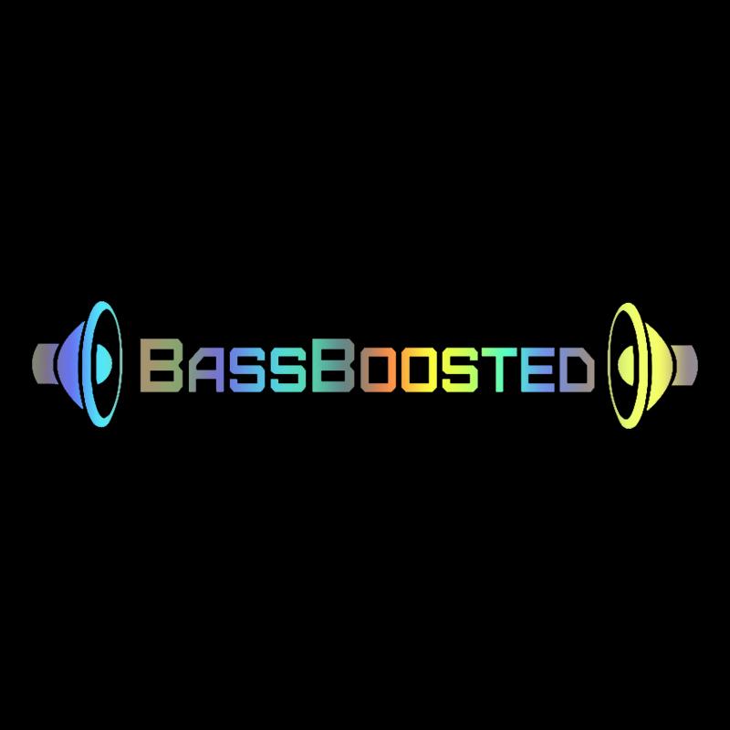 CS-692 # Bass Boosted Auto Aufkleber Vinyl Aufkleber Für Auto Auto Aufkleber Styling Auto Dekoration 30*6 cm bunt