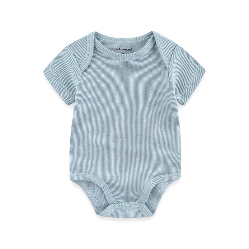 1 stück Baby Junge Mädchen Strampler Oansatz Kurzarm Infant Junge Mädchen Kleidung Baumwolle Overall Für 0-12Months Neugeborenen Outfits 3M
