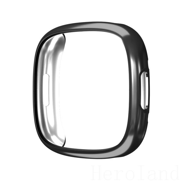 Volle Schutzhülle Abdeckung Für Fitbit Versa 4 SmartWatch Screen Protector Für fitbit versa4 Zubehör Rahmen Fällen Weiche TPU heißer For Fitbit Versa 4