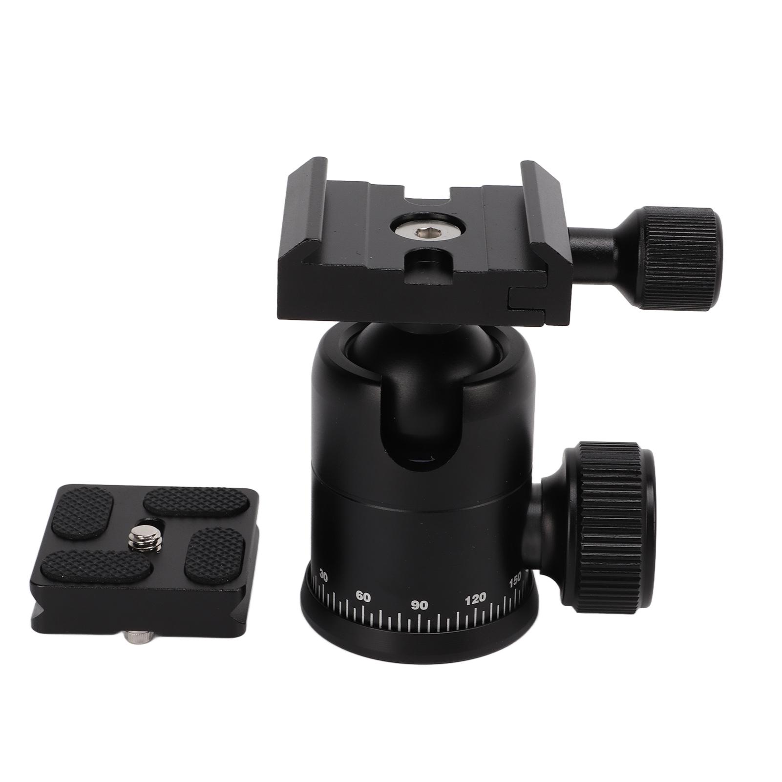 Mini-Stativ-Kugelkopf, 360 Grad drehbar, Panorama-Kugelkopf mit 14-Zoll-Schraube für SLR-Kamera-Camcorder