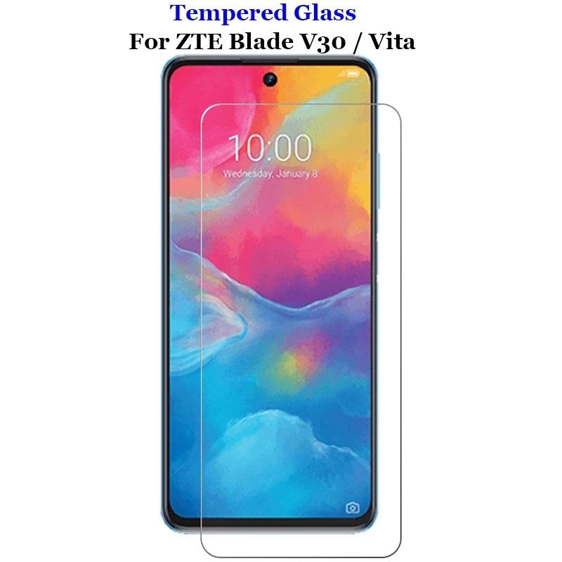 Für ZTE Blade V30 V10 V9 Vita gehärtetes Glas 9H 2.5D Telefon Premium Displayschutzfolie Schutzfolie ZTE Blade V30 Vita