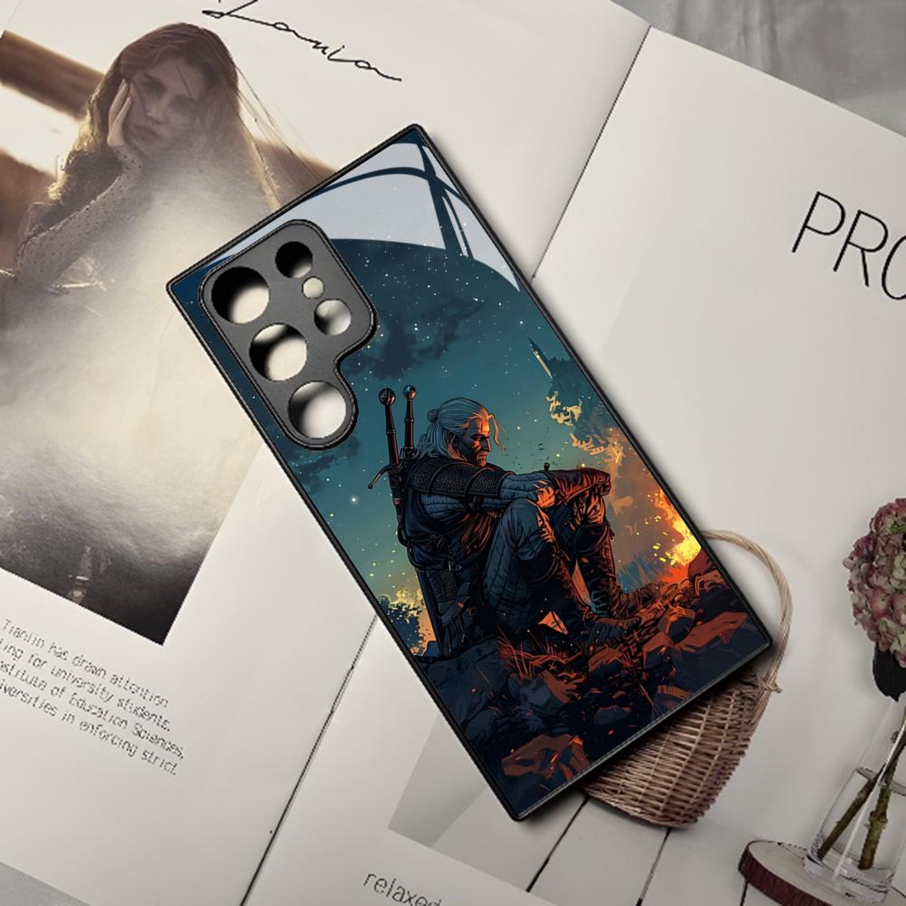 Coole T-The Witcher 3 Handyhülle Für Samsung Galaxy S25 S24 S23 S22 S20 S21 Note20 Ultra Plus Fe Farbige Silberne Hülle Samsung S22 Ultra