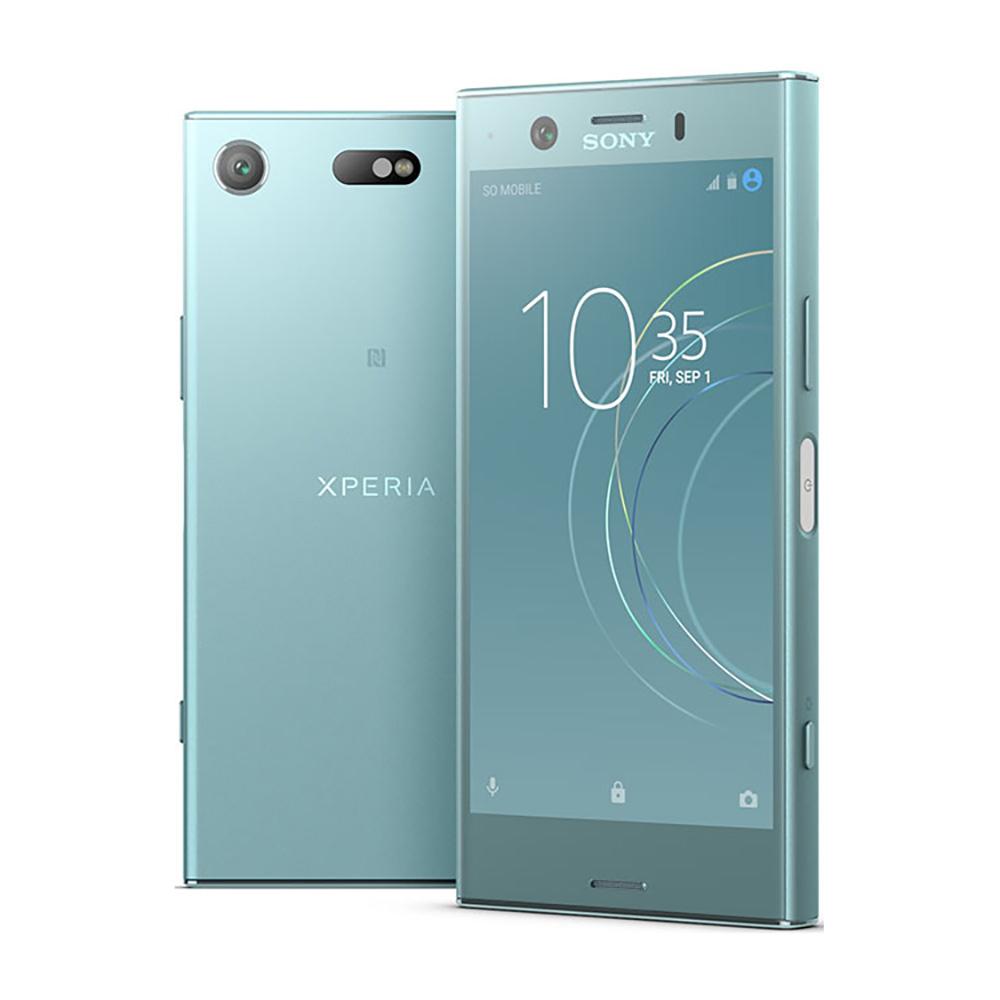 Generalüberholt Sony Xperia Original Sony Xperia XZ1 Compact G8441 SO-02K Single-SIM 4 GB RAM 32 GB ROM Mobiltelefon mit Single-SIM G8441 Simple Set blau