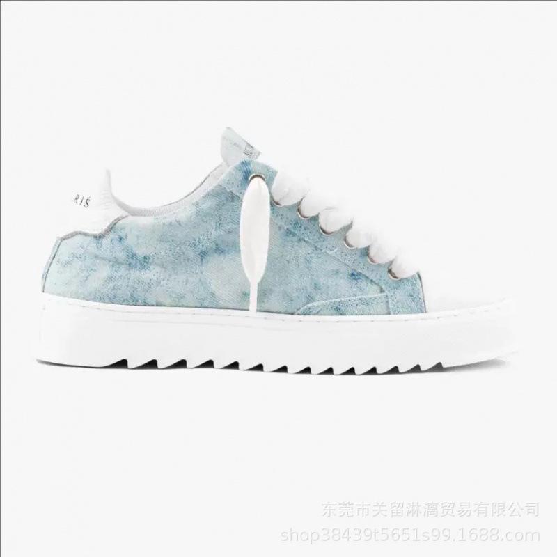 Punkt LeinenSchuhe lässig handbemalt HerrenSchuhe gezackter Boden rutschfest dicke Sohle flache Grundplatte Schuhe 46 (contact customer service for customization)
