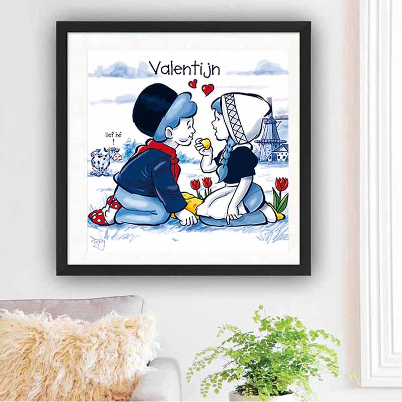 Diamant-Stickerei, zwei Kinder, Diamant-Kreuz-Stickerei, rundes Diamant-Mosaik, Diamant-Gemälde 30x30CM