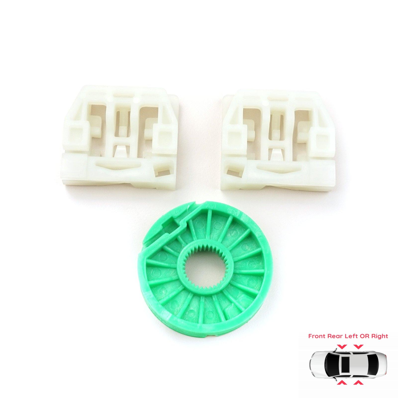 ESC Autoteile EWR5264 Fensterheber-Reparaturclips, Zahnradsatz 84934400, 84934500 für Maserati Quattroporte 2004-2011