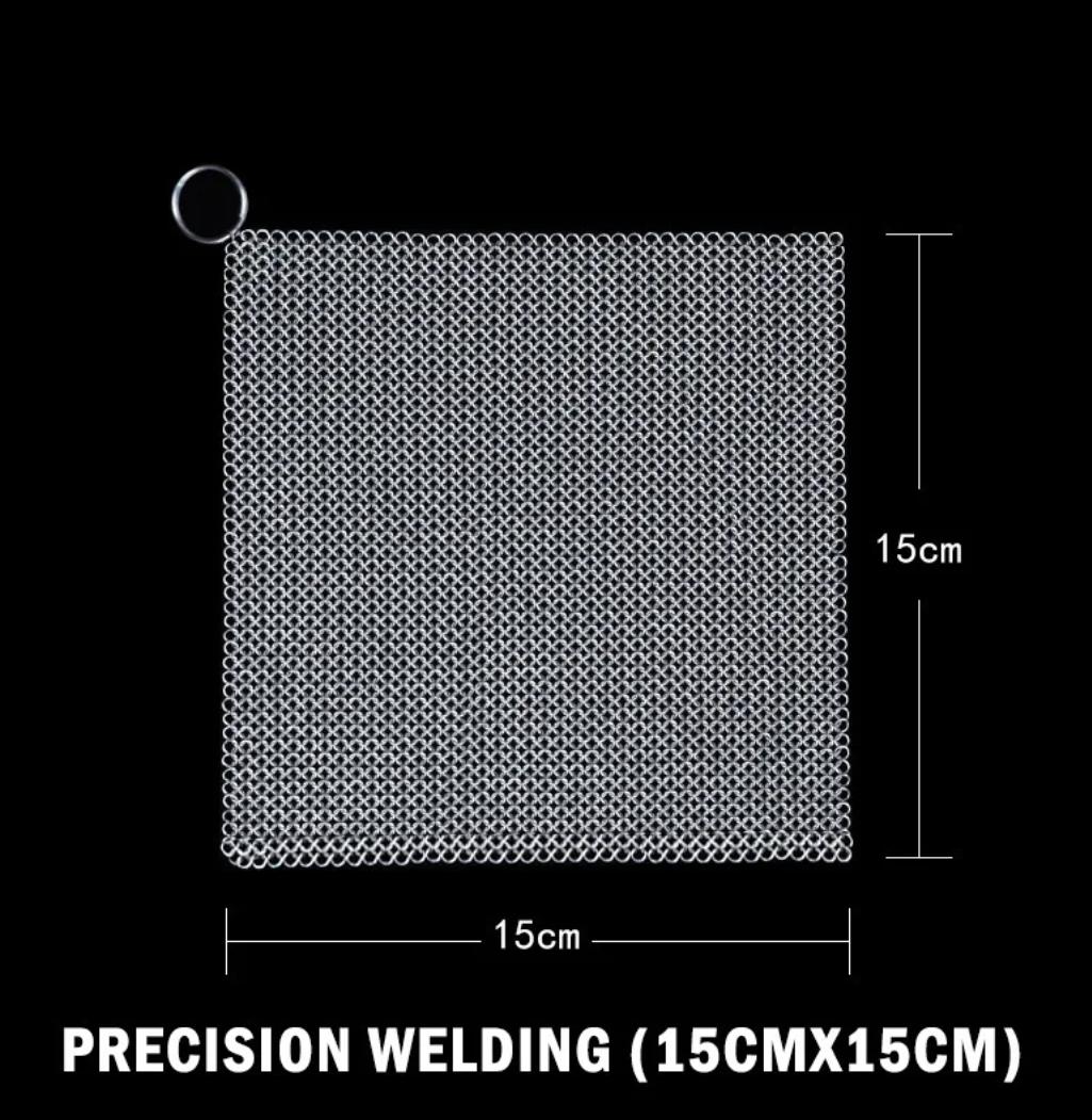 3 Größen 316 Gusseisenreiniger Küchenreinigung Topf Pfannen Edelstahl Waschzubehör Mikrowelle Reinigungswerkzeuge Haushaltswaren