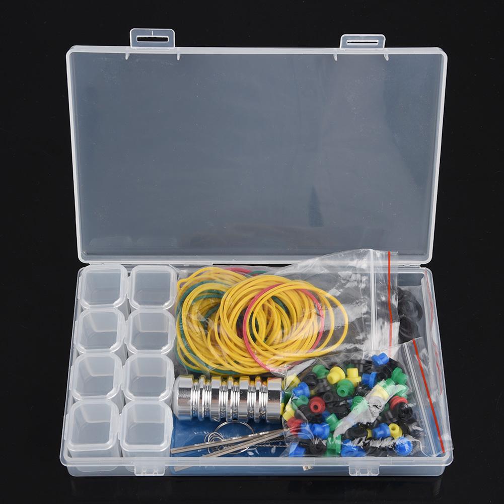 Professionelle Gummibänder Tattoo-Griff Reinigungsbürsten Werkzeuge Set Tattoo Zubehör