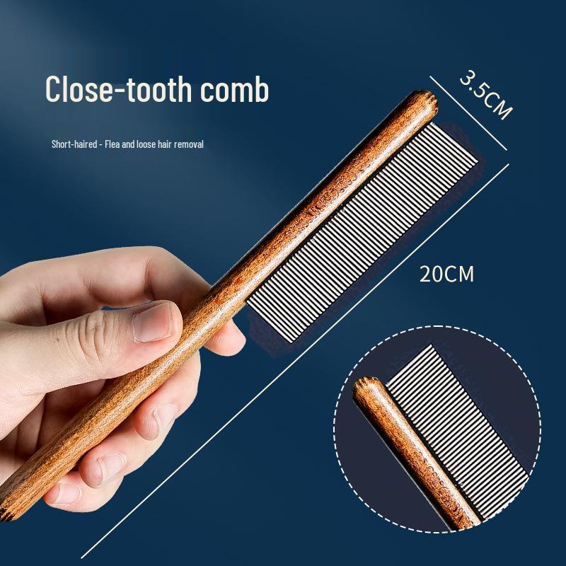 Tierhaare & Flohentfernungskamm für Katzen & Hunde - Lose Haare & Reinigungswerkzeug 1000 units per box (OPP packaging)