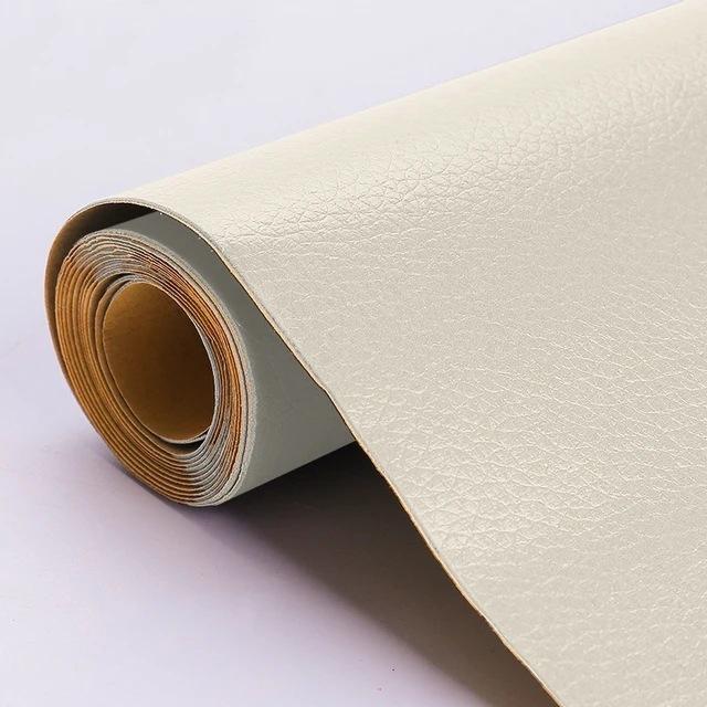 Selbstklebender Leder-Reparatur-Aufkleber für Autositz, Sofa, Zuhause, Leder-Reparatur, Farbreparatur-Patch, Leder-Zubehör 25*30cm beige