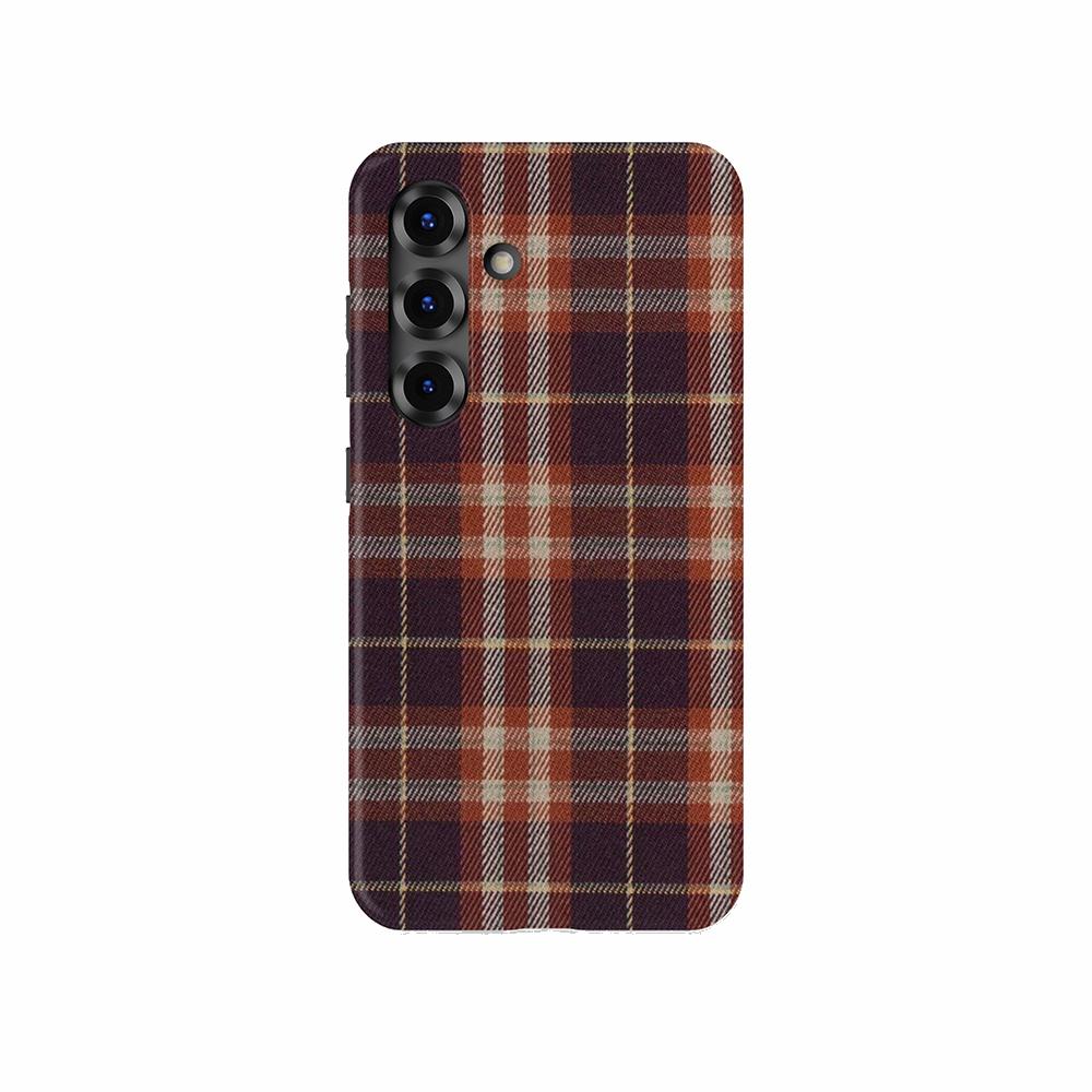 Luxus Clmj Schokoladenblau Cowdy Handyhülle für Samsung Galaxy S20 S23 S24 S25 FE Plus Ultra 4G 5G Doppelschichtige Rückabdeckung Samsung S23 5G