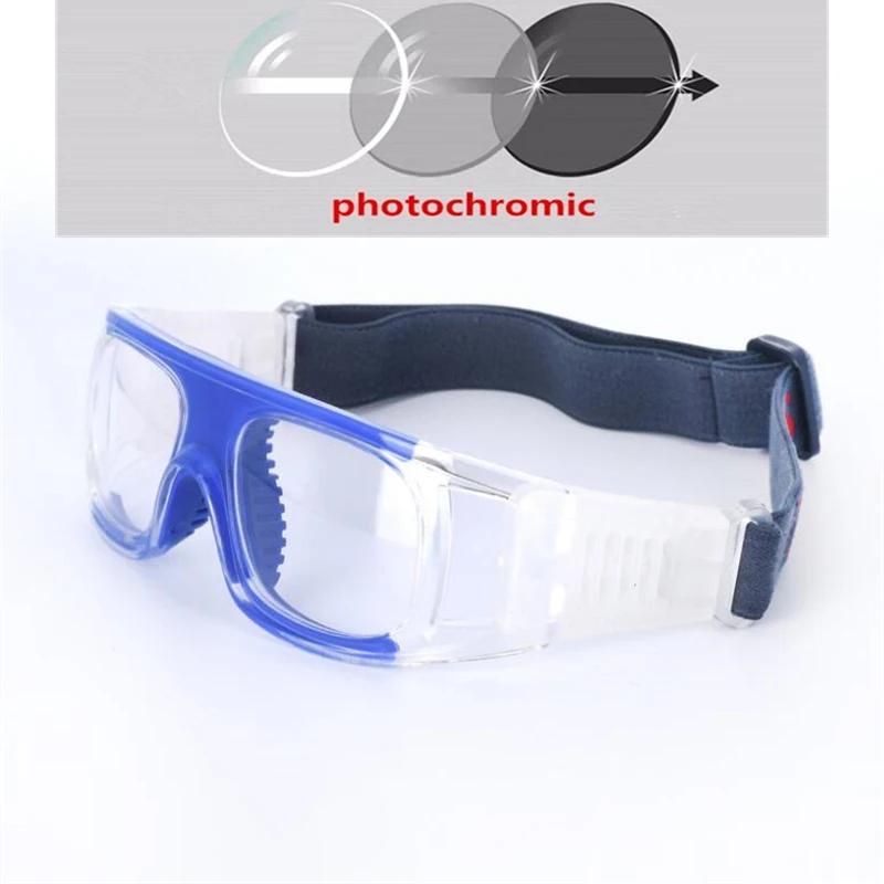 Outdoor-Sportarten Basketball Fußball Kurzsichtige Brille mit Stärke Kollisionsschutz Verschreibungspflichtige Brille 0 -0.5 -0.75 Bis -6.0 0