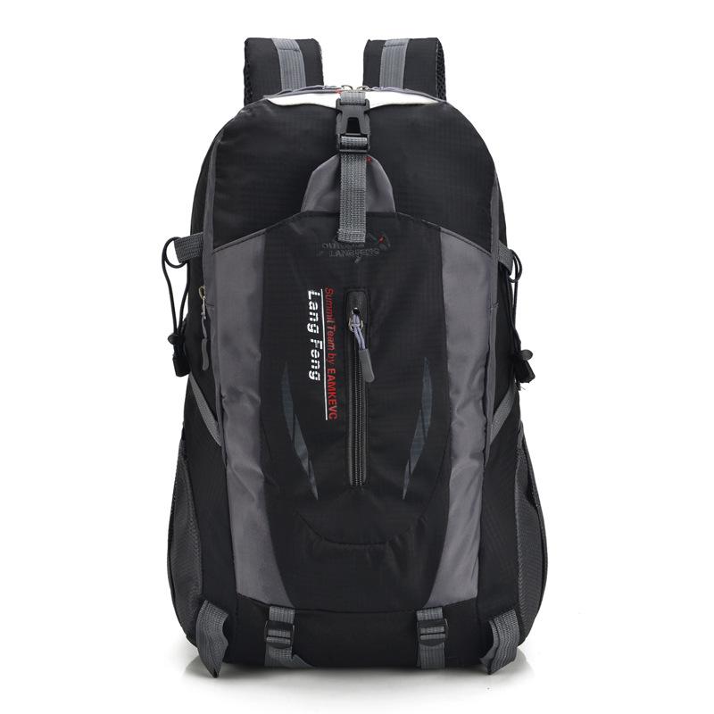 Herren Rucksack Mochila Masculina Wasserdichter Rucksack Designer Rucksack schwarz