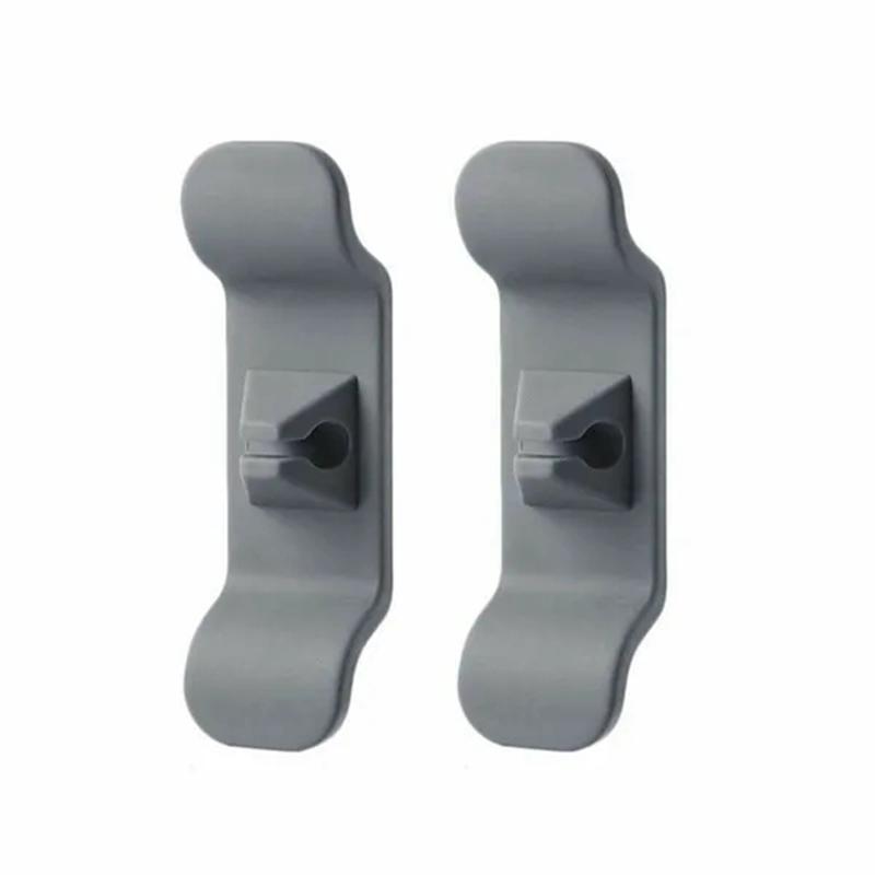 2Pcs Küche Lagerung Kabel Wrapper Kabel Draht Organizer Kabel Halter Clip Wickler für Lade Daten 2Pcs grau