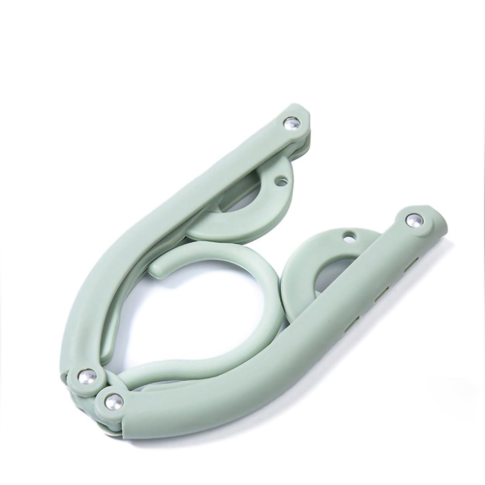 Klapp Kleiderbügel Multifunktionale Kunststoff Trocknen Kleidung Rack Outdoor Wäsche Rack für grün