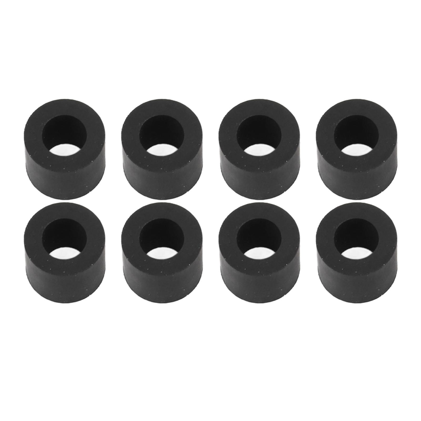 8PCS Gummi Rad Matte Guide Gummi Roller Professionelle Durable TPU Gummi Roller Ersatz für