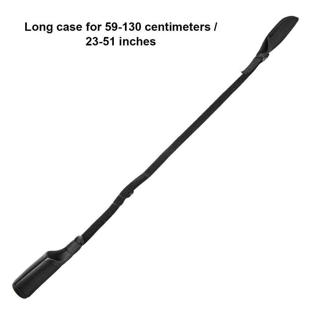 Angelrute Fall Tragbare Falten Angelrute Lagerung Tasche Dehnbare Angeln Spinnrute Reise Long case