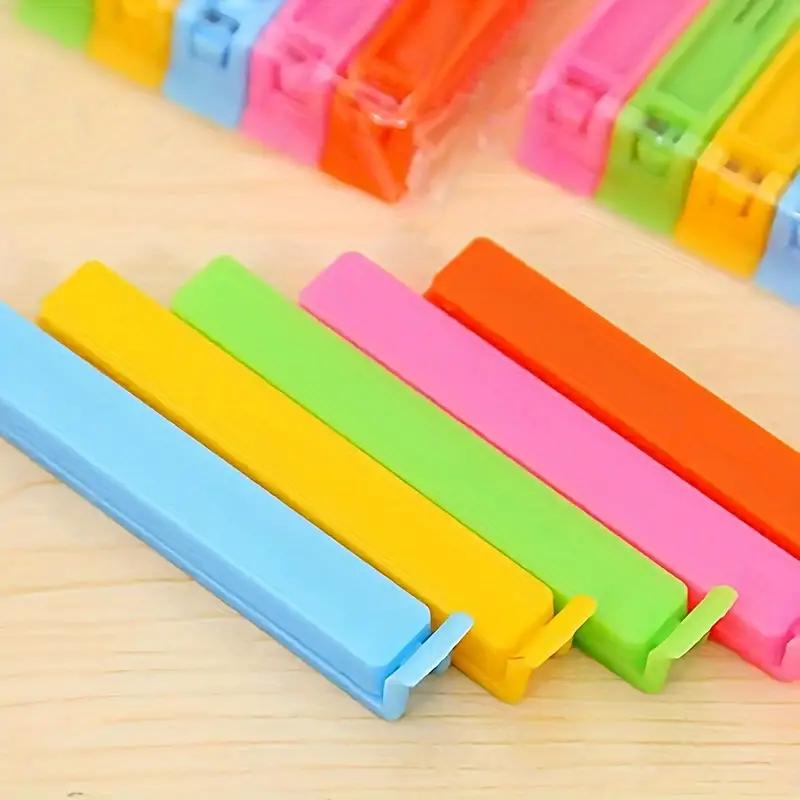 5/10 Stück 11 cm Verschlussklemme Tragbare Küchenaufbewahrung Lebensmittel Snack Versiegelung Versiegelungsbeutelklammern Verschlussklemme Kunststoffwerkzeug Heimzubehör 5 pcs 11 cm