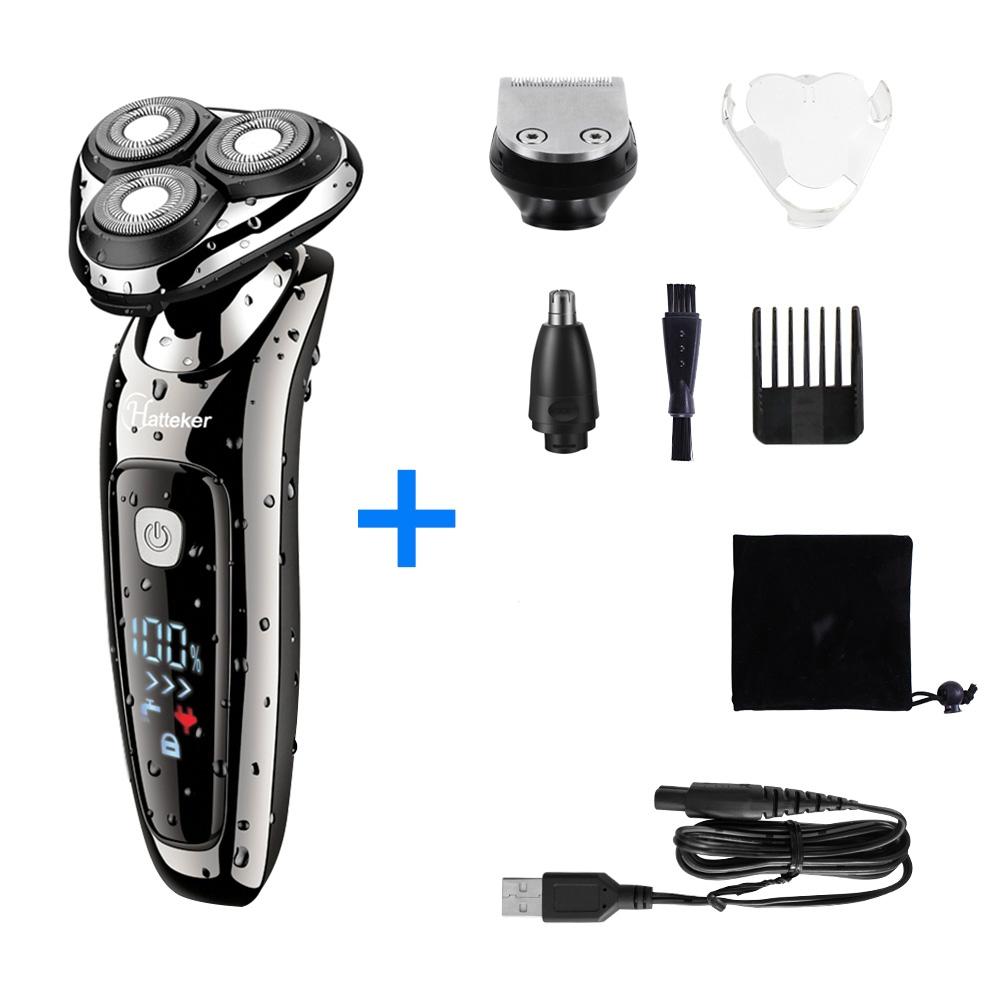 Multifunktionaler Elektrorasierer 3 in 1 mit LED-Ladeanzeige