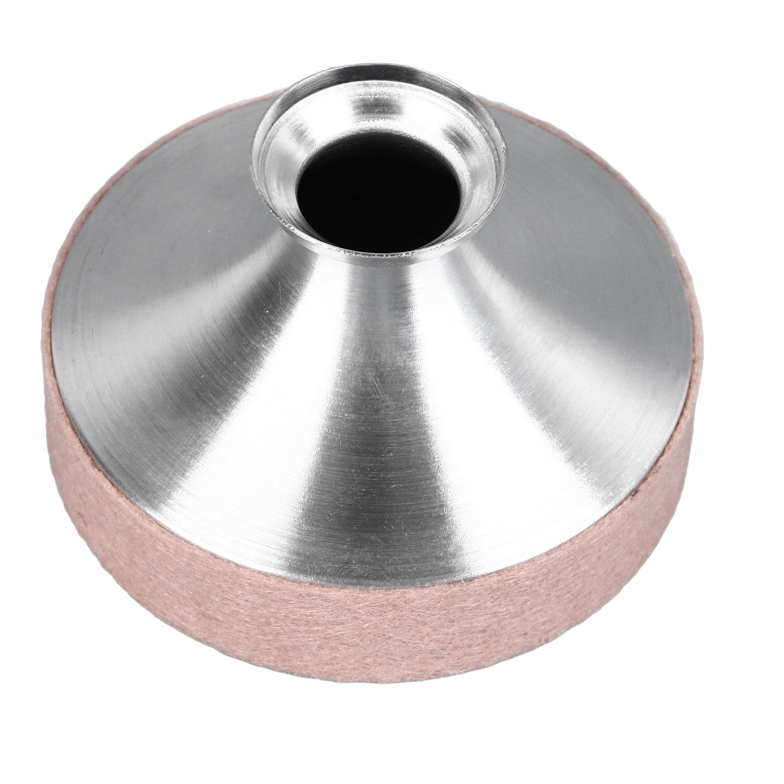 Saxophon Dämpfer Aluminiumlegierung Filz Robust Saxophon Schalldämpfer Tragbarer Übungsdämpfer