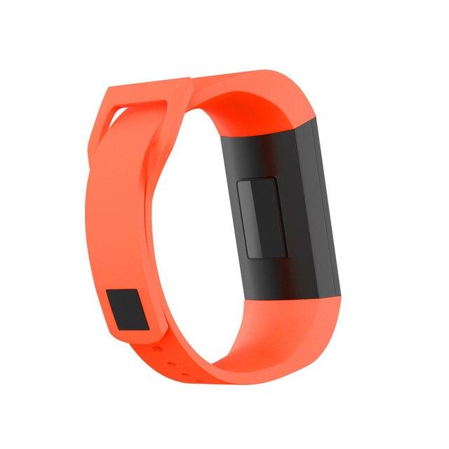 Für Xiaomi Mi Band 4C Armband Silikon Armband Für Redmi Smart Band Ersatz Armband Handgelenk Gurt Only the Strap orange