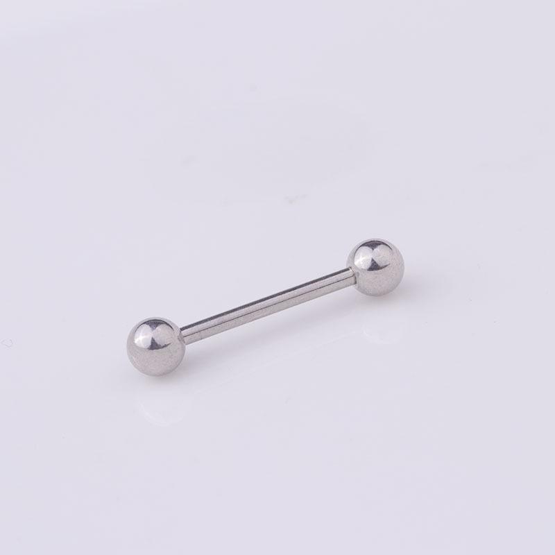 Klassischer Euramerican chirurgischer Edelstahl-Knorpelnagel-Zungennagel-Helix-Piercing-Schmuck 5mm 16mm 1pc