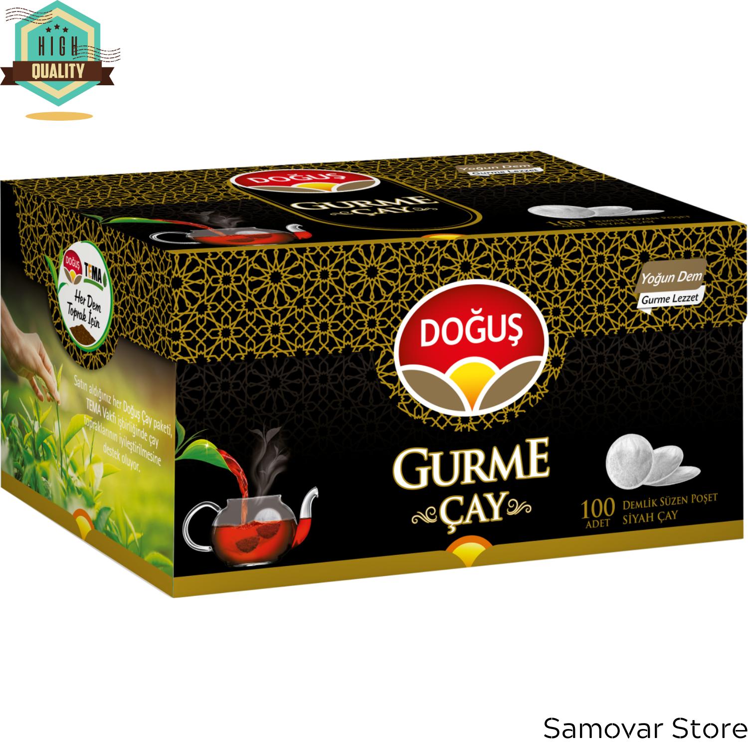 Türkischer Tee Doğuş Gourmet Tasse und Teekanne Teebeutel Republic of Tea Chai Teebeutel Frischer Yoga Tee Loser Tee Tee Geschenkset 100-Piece Teapot Bag