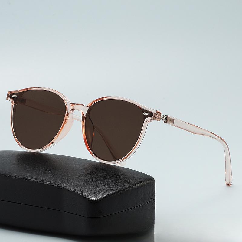 Koreanische Version der Xiaohongshu-Sonnenbrille, Anti-UV-Sonnenbrille, gleicher Stil für Männer und Frauen