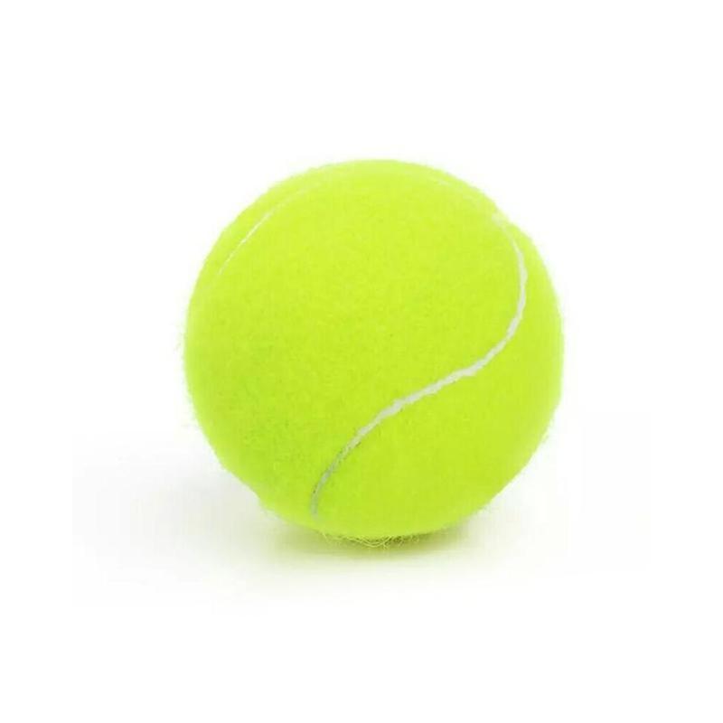 1 PCS Tennis Professionelle Gummi Tennis Ball Hohe Widerstandsfähigkeit Übungen Für Schule Ausbildung Comp S2G8 yellow-one-size