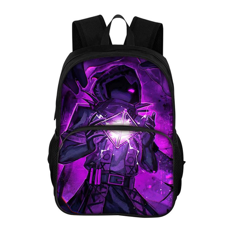 Roblox Verlassener Schülerrucksack Mit Aufgedruckten Charakteren Für Den Schulgebrauch Color6