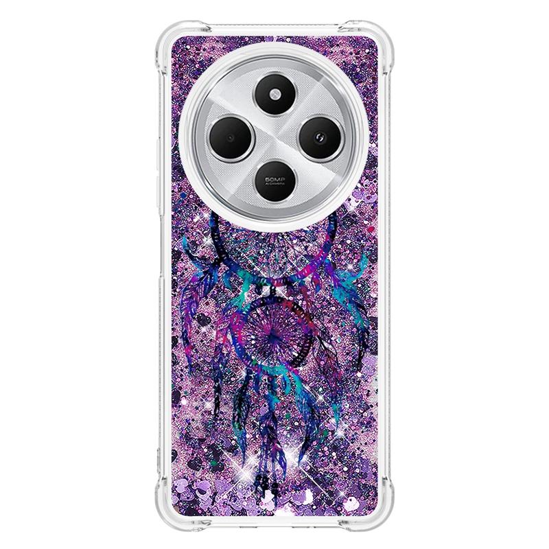 Für Xiaomi Redmi 14C Hülle auf Für Funda Xiaomi Redmi 14C Hülle Glitzer Dynamische Flüssigkeitshülle Für Xiomi Redmi14C Handyhüllen Coque For Redmi 14C