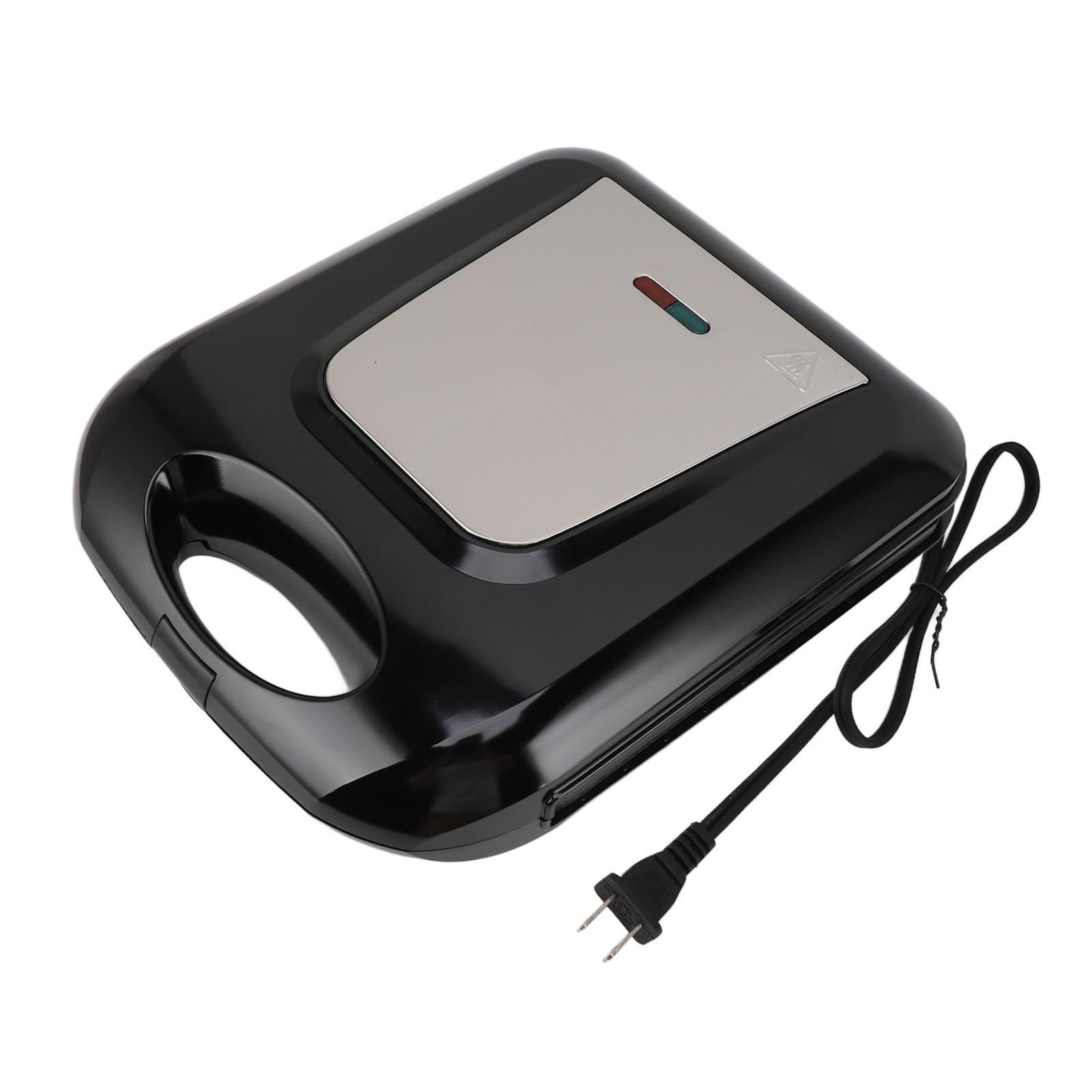 Donut Maker Maschine 1400W   16 Donuts Antihaft Mini Pfannkuchen Maker Maschine für Frühstück Snacks L schwarz