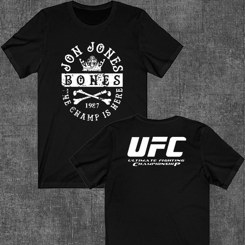 Jon Bones Jones MMA Kämpfer Herren Schwarz Größe S bis 5XL 2XL
