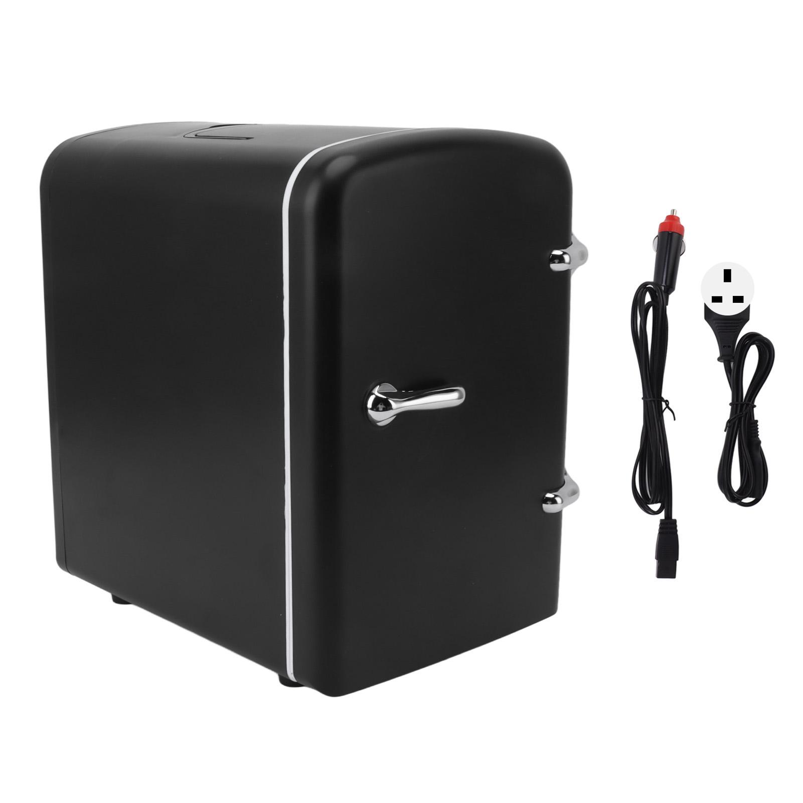 Mini Kühlschrank 36W 4L 6dosen Kapazität Tragbare Reise Auto Kühlschrank Kühler und Wärmer Geräuscharm mit UK Plug