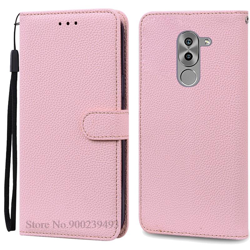 Honor6X Hülle Für Huawei Honor 6X Hülle Flip Leder Brieftasche Handyhülle Für Honor 6X Hülle Für Huawei Honor 6X Hülle Coque Fundas For Honor 6X (2016) rosa