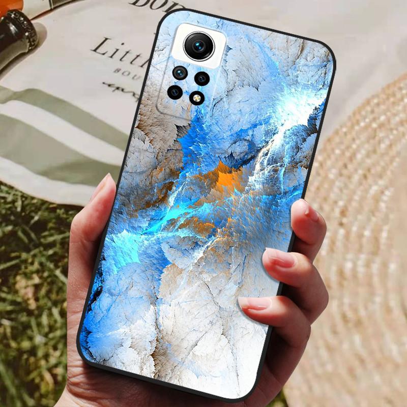 Für Xiaomi Redmi Note 12 Pro 4G Hülle Stoßfestes TPU Weiches Silikon Handyhüllen für Xiaomi Redmi Note12 Pro NFC Funda Luxus Capa Redmi Note 12 Pro 4G