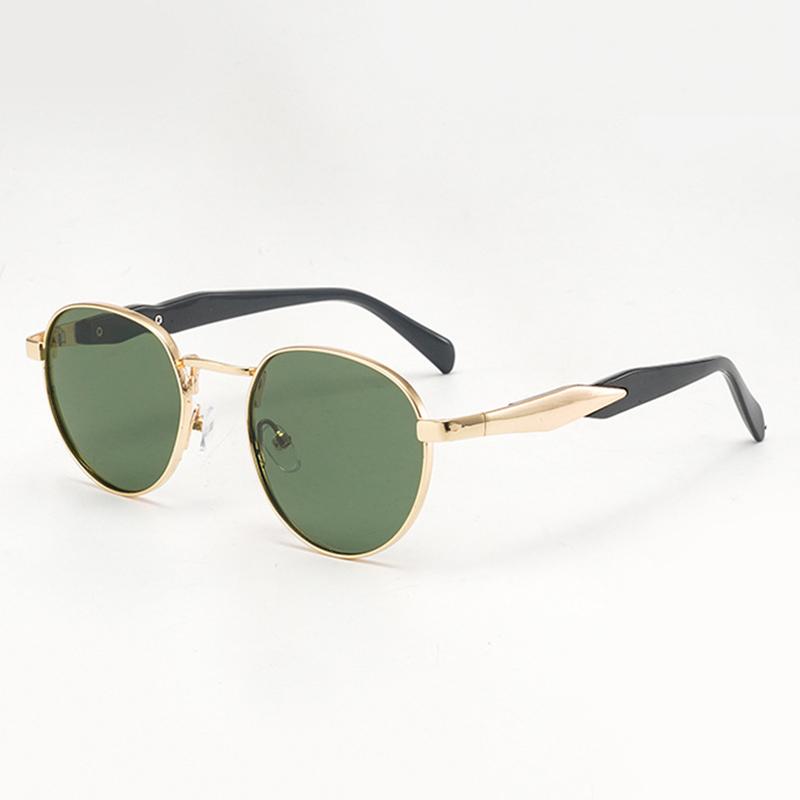 Neue Vintage Runde Sonnenbrille Damen Herren Marke Runde Sonnenbrille Weiblich Oval Brillen Oculos De Sol für Männlich Weiblich Brillen MULTI